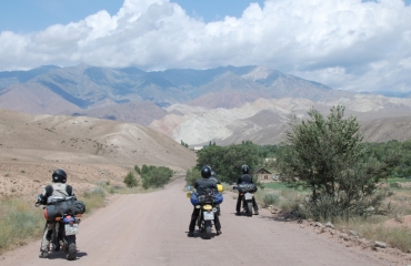 A motorcycle trip to kyrgyzstan, quad kirgistan expeditions